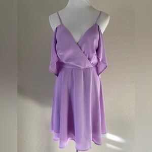 Lulus Lavender Spaghetti Strap Dress. Size S